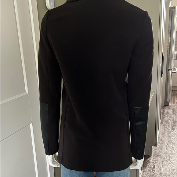 Rudsak Asymmetrical Jacket Leather Sleeves - Picture 9 of 16